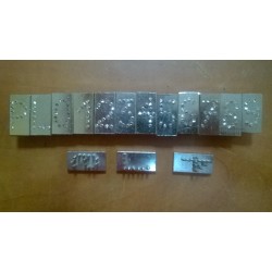 Znaki do tatuownicy uderzeniowej 20 mm