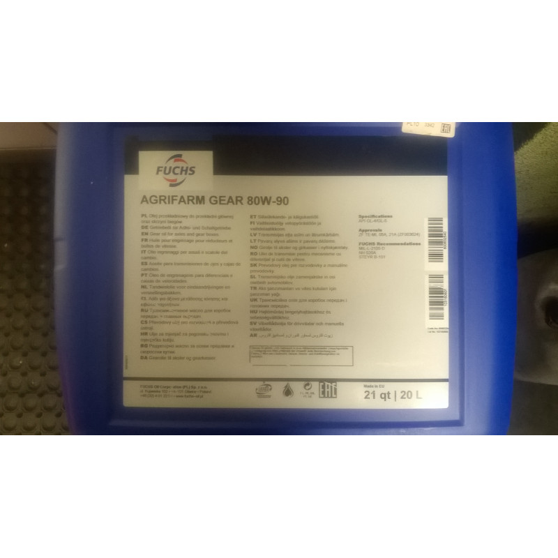 Olej GEAR 80W90 20L