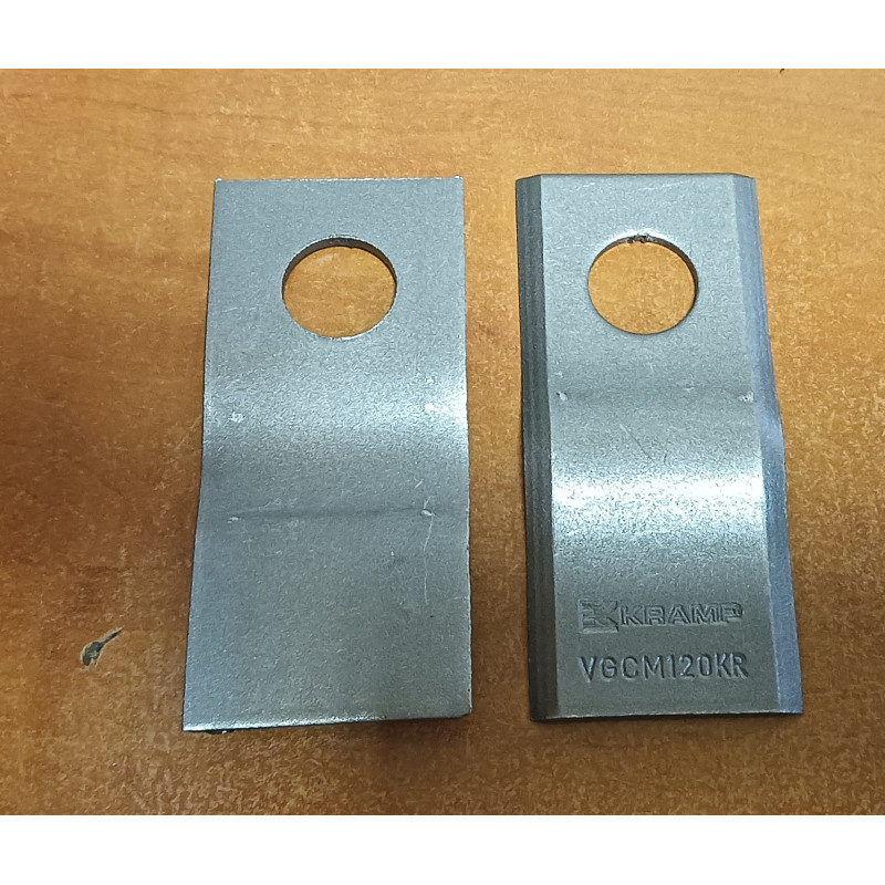 Nóż kosiarki rotacyjnej Kramp VGCM120KR, 105*47*3